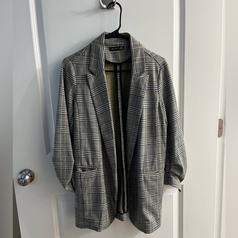 Black tape blazer size Medium
